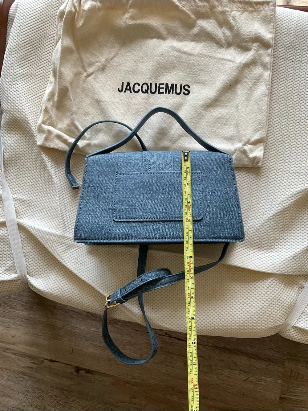 Jacquemus Denim Blue Shoulder Bag - Picture 4 of 6